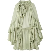 Amazon.co.jp: [スナイデル] コットンライクラッフルカラーチュニック